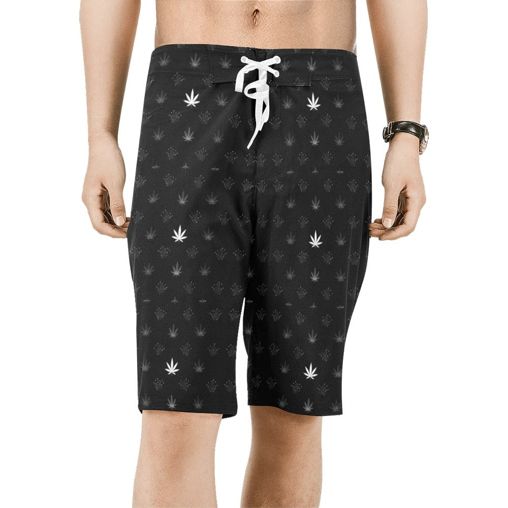 Mary Jane Black Men's Board Shorts