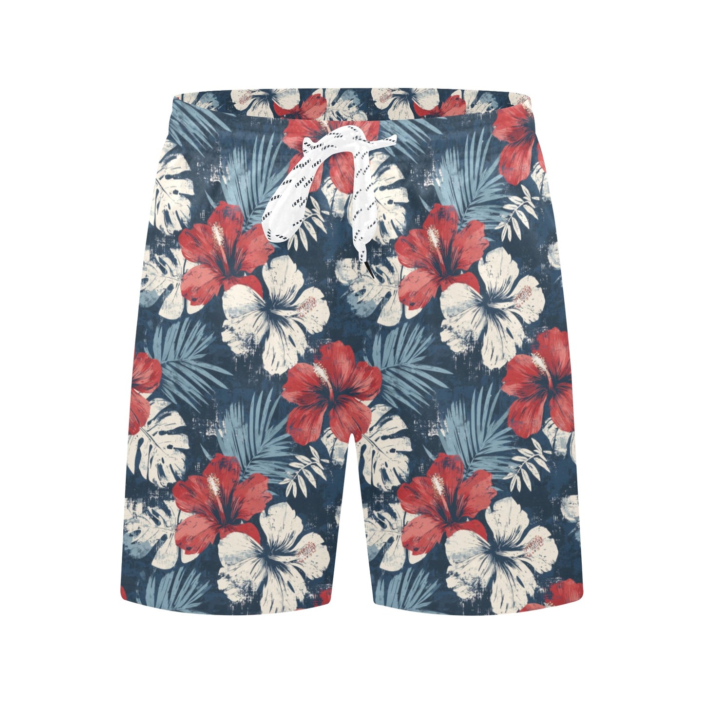 Puerto Rico Men Trunks Men's Mid-Length Beach Shorts