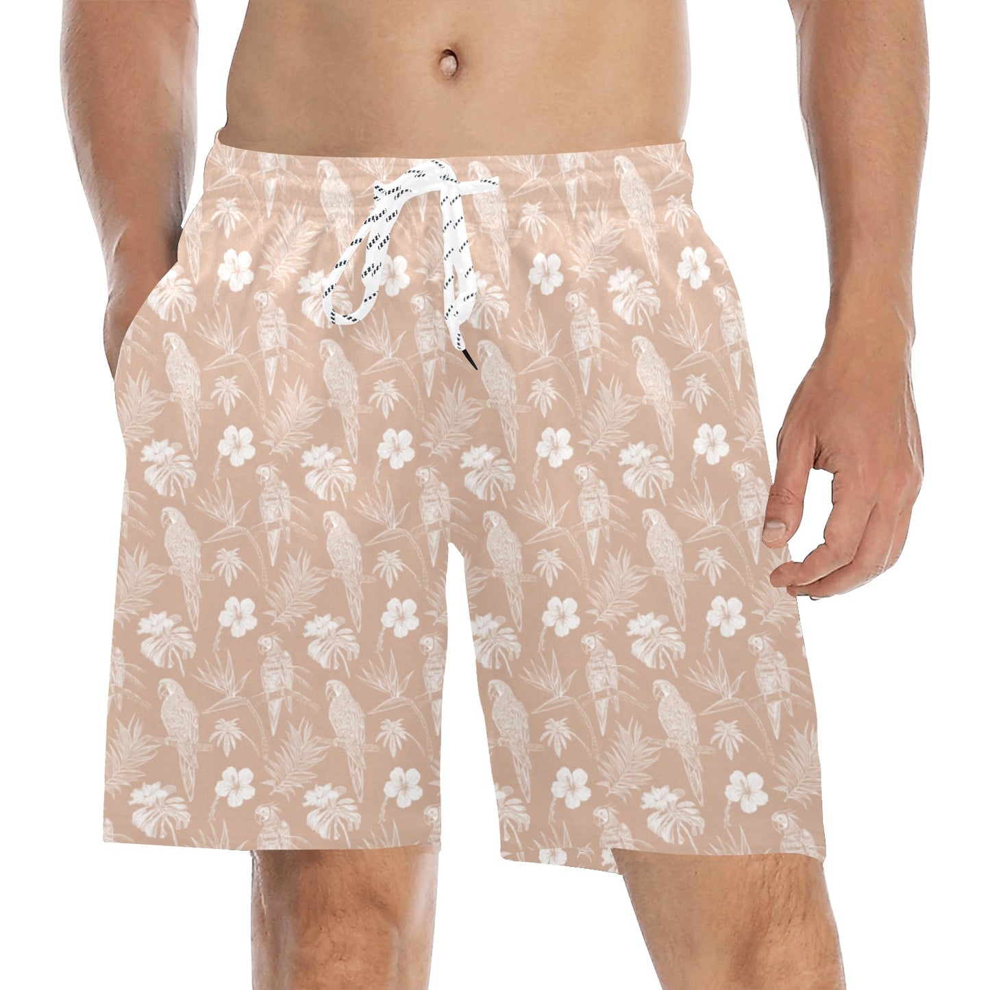 Yunque Men Trunks Men's Mid-Length Beach Shorts