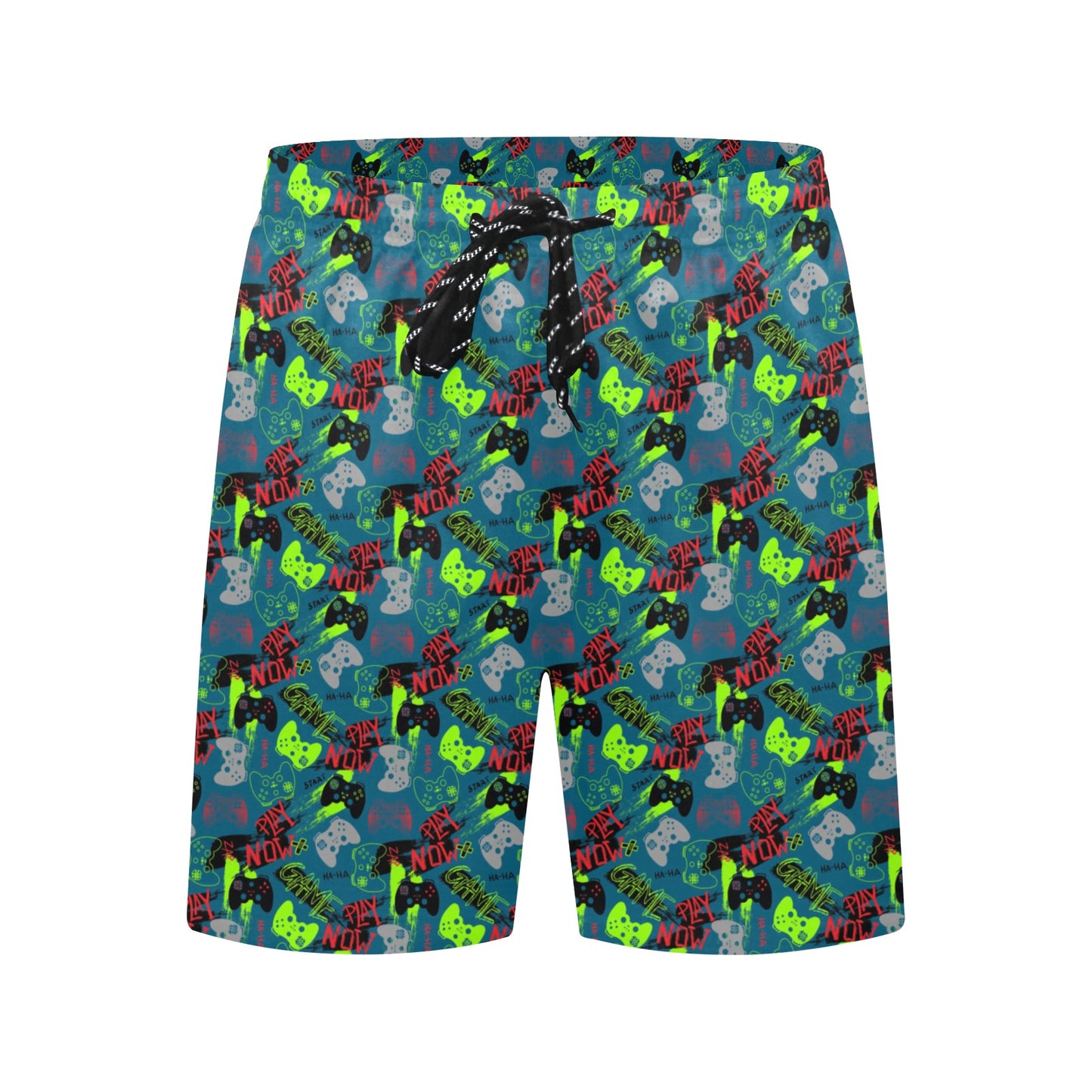 Play Now Men's Mid-Length Beach Shorts