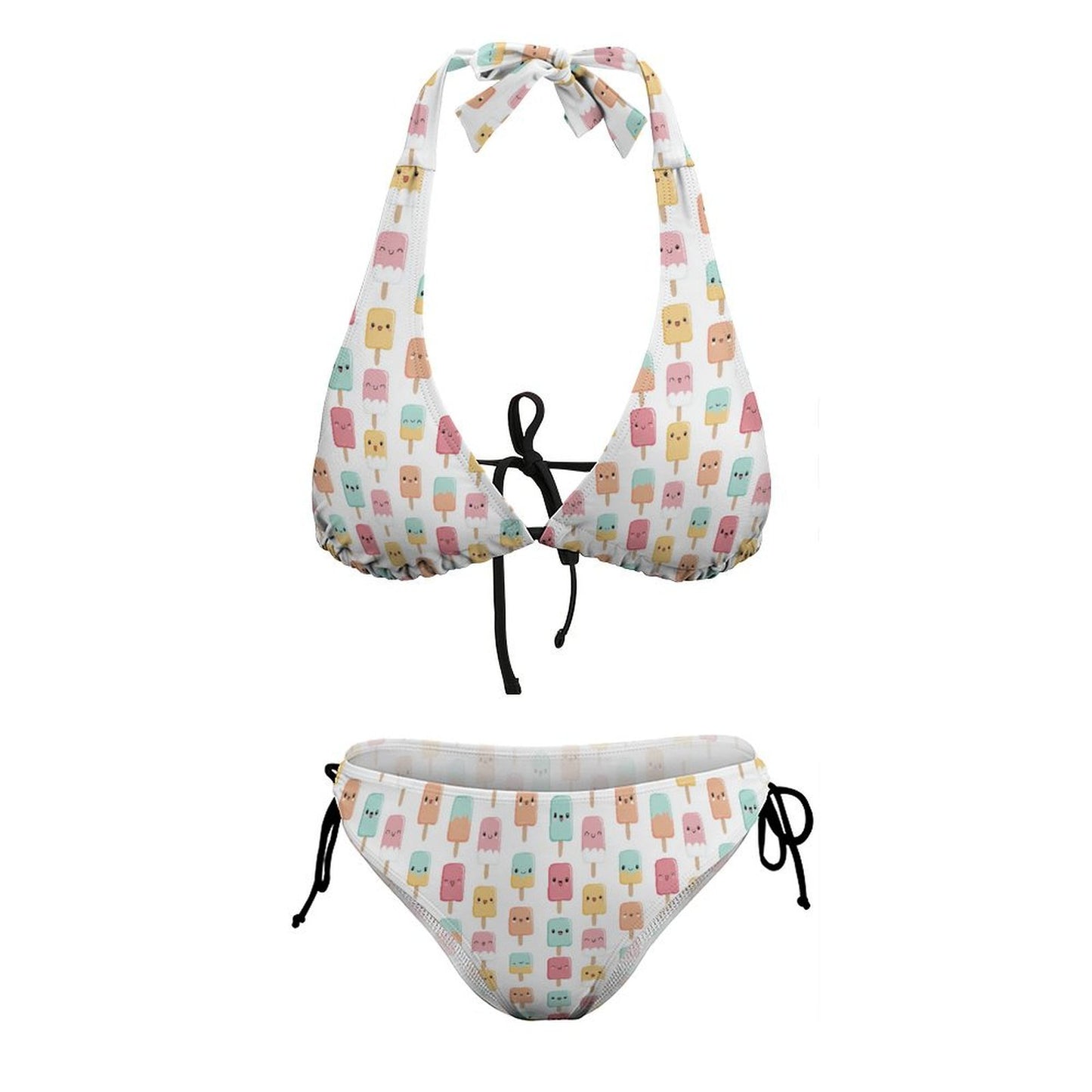 Yummy! Bikini Halter Bikini Swimsuit for Woman