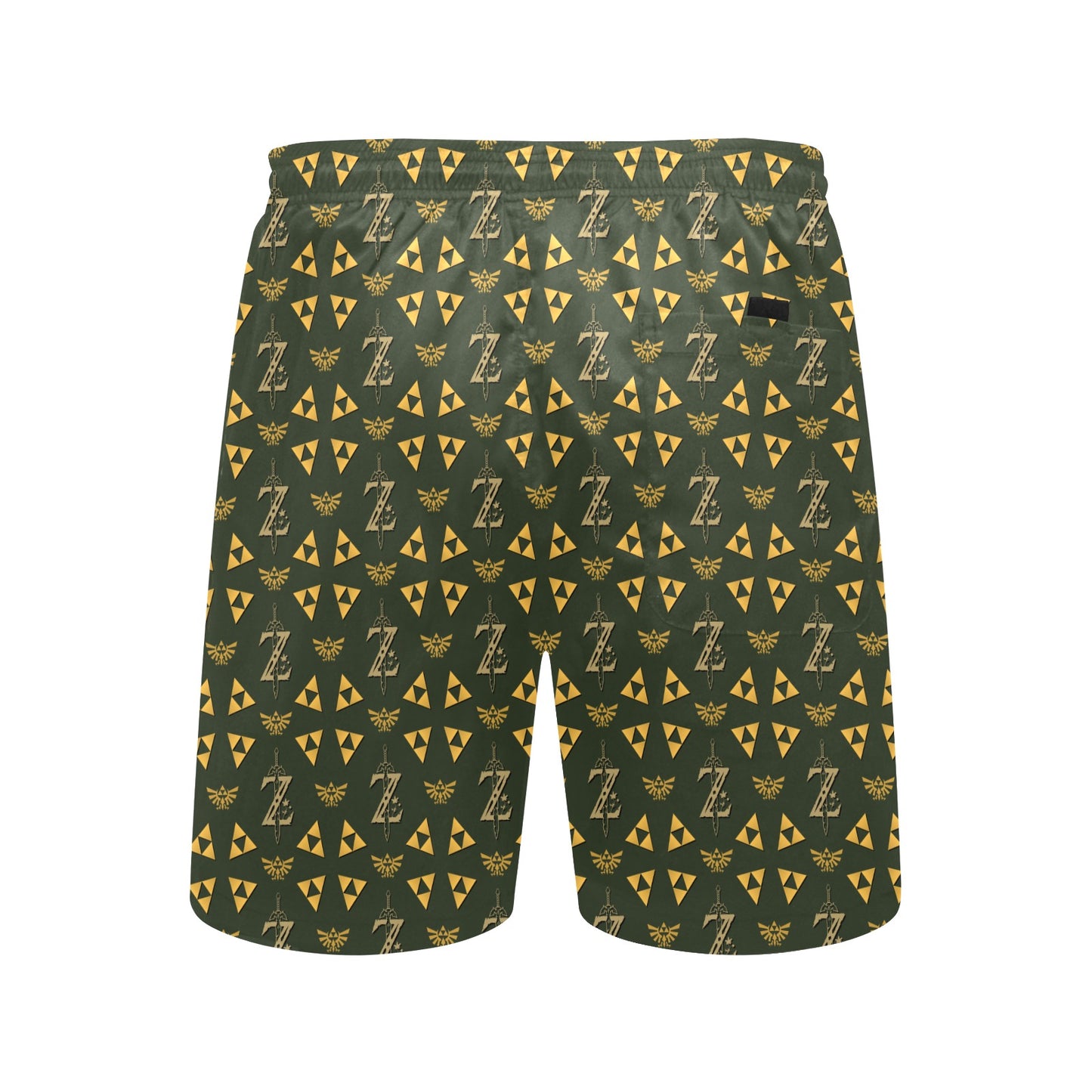 Zelda Swimming Trunks Men's Mid-Length Beach Shorts (Model L51)
