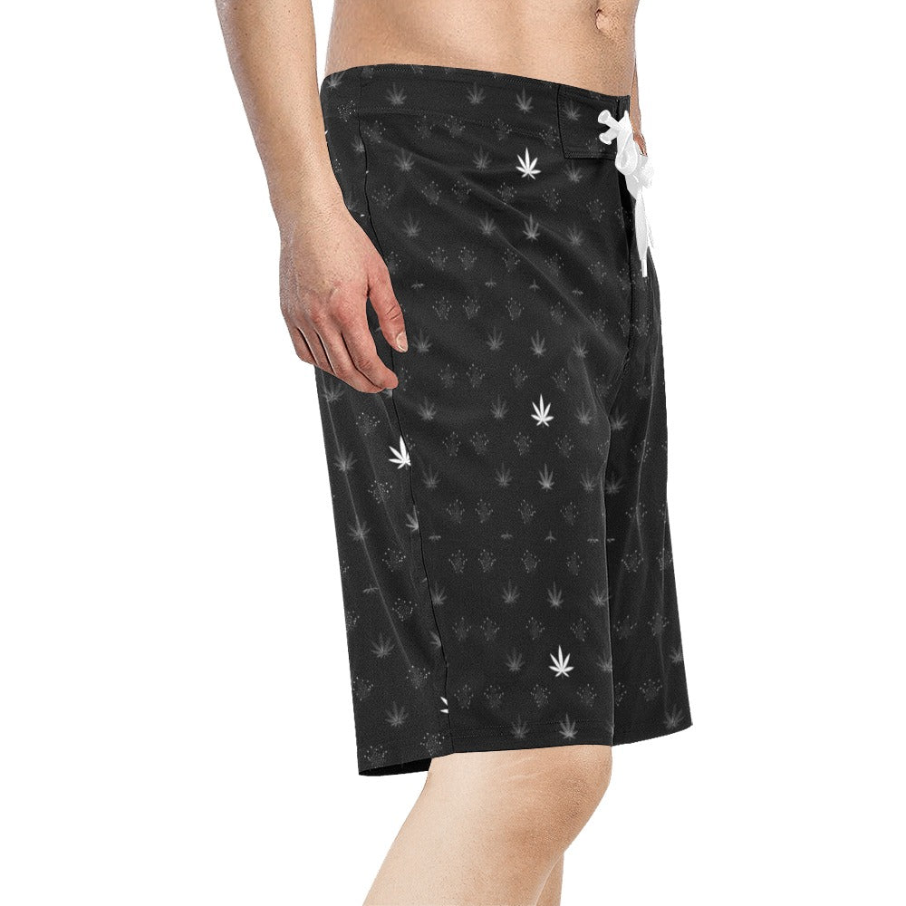 Mary Jane Black Men's Board Shorts