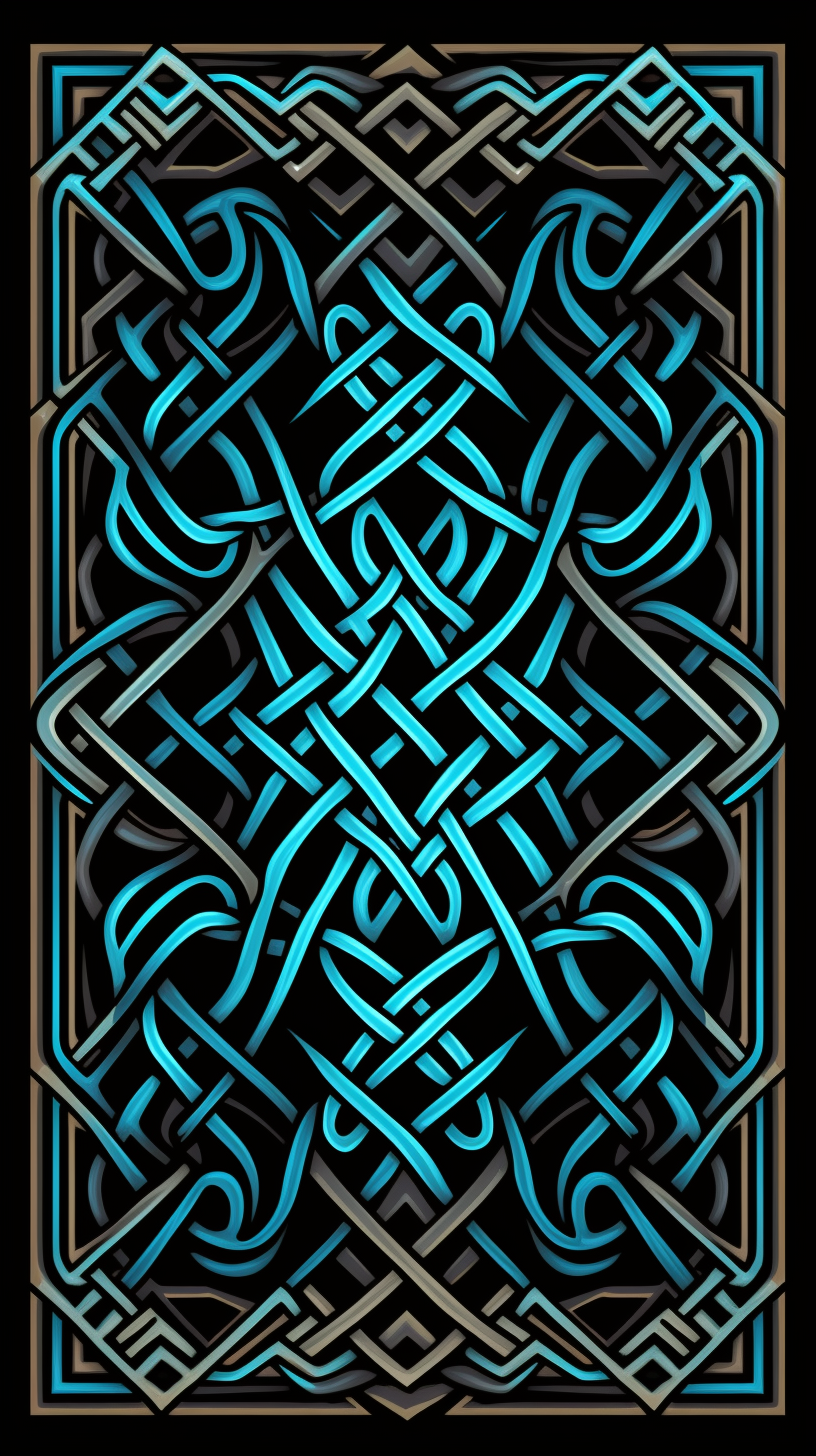 Celtic Blue HD Lock Screen, Phone Wallpaper