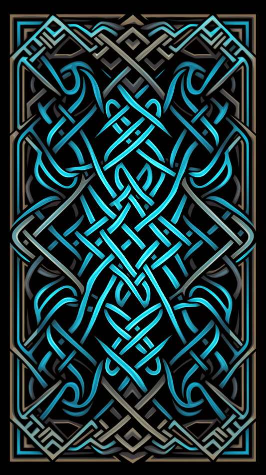 Celtic Blue HD Lock Screen, Phone Wallpaper