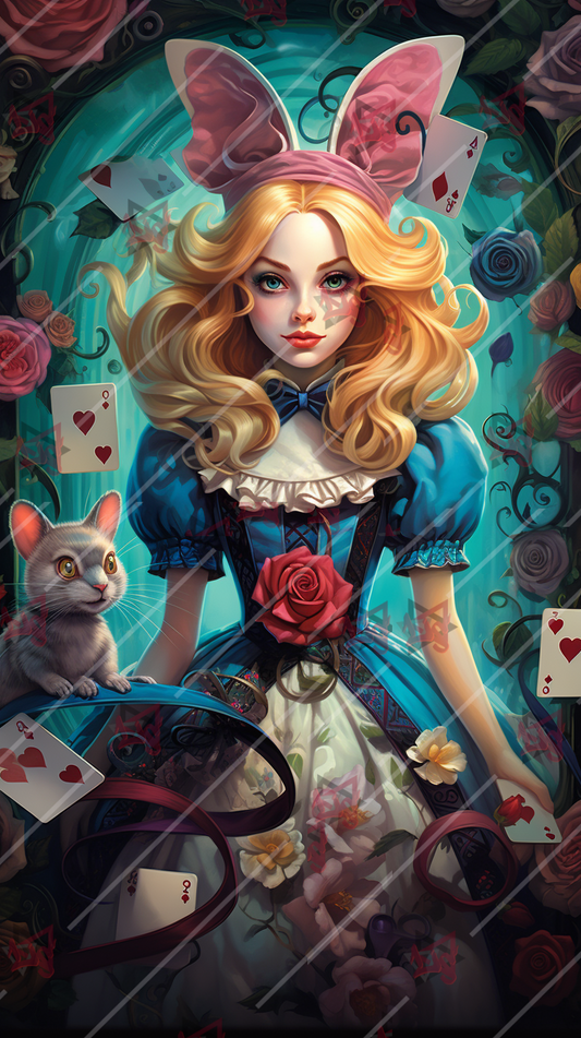 Dark Alice Wondeland HD Lock Screen, Phone  Wallpaper