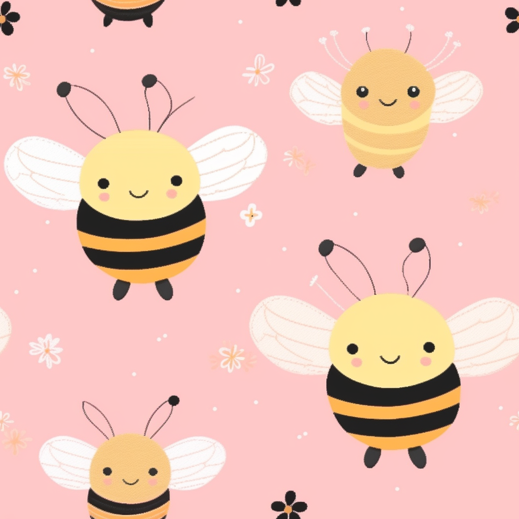 Cute Bee Pattern