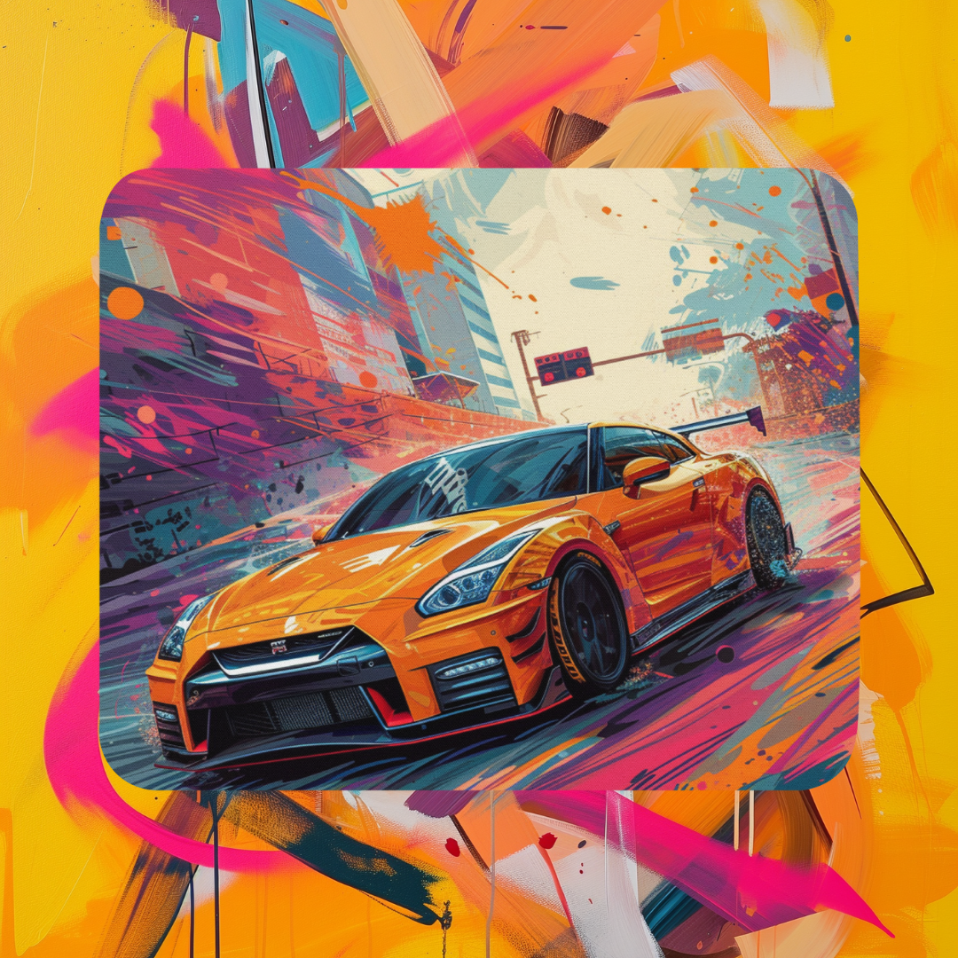 Sunset Devil Small Mousepad for Desktops, Non-Slip Rubber Base, Waterproof Mouse Mat, Mini Mouse Pad for Women Kids Men, Gaming Mouse Mat for Computer Laptop Home Office