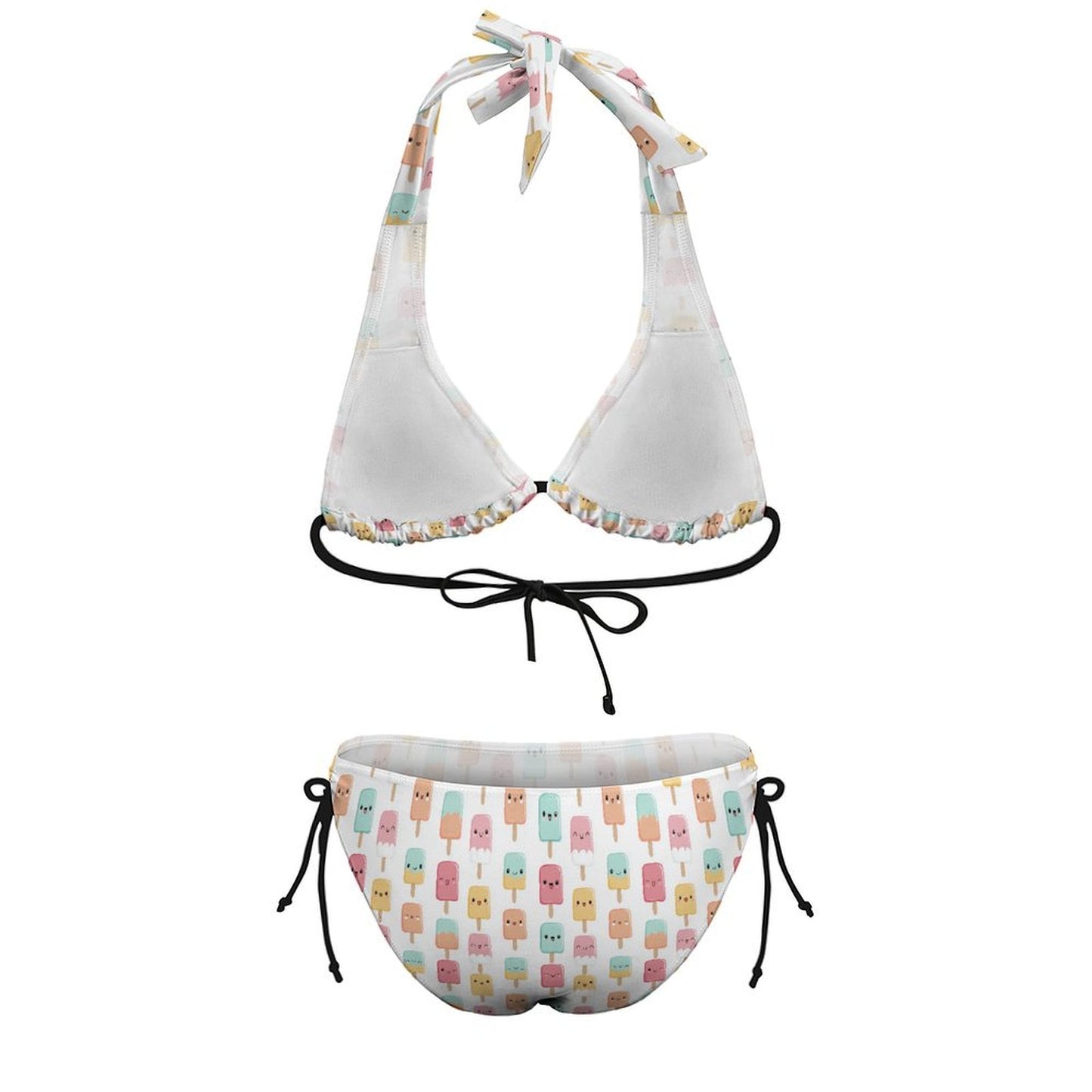Yummy! Bikini Halter Bikini Swimsuit for Woman