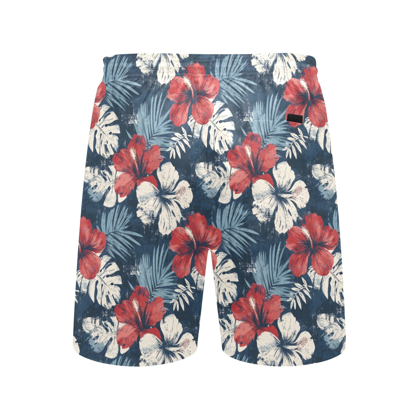 Puerto Rico Men Trunks Men's Mid-Length Beach Shorts