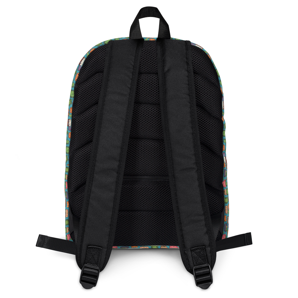 Plantitas Medium Size Backpack, Large Inside Pocket 15" Laptop, Hidden Pocket for Wallet, School Travel