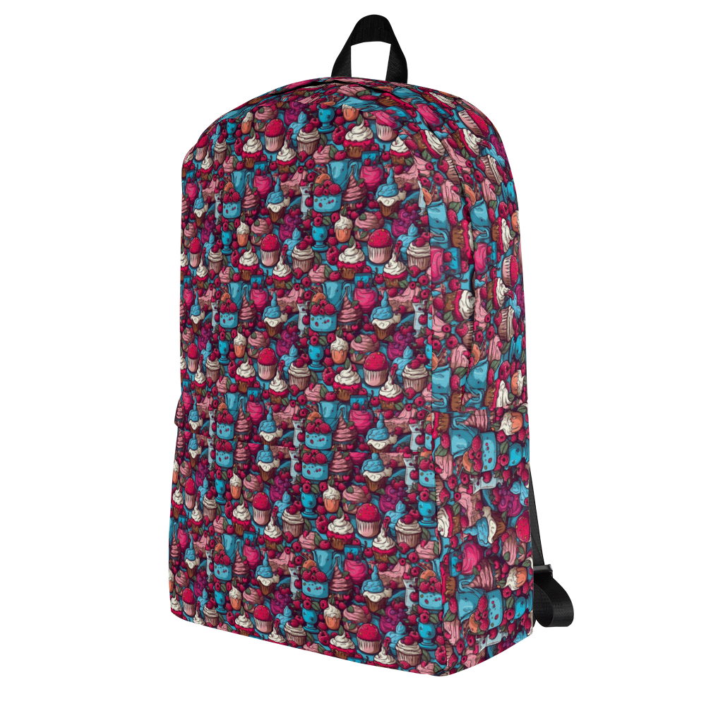 Buffet  Medium Size Backpack, Large Inside Pocket 15" Laptop, Hidden Pocket for Wallet, School Travel