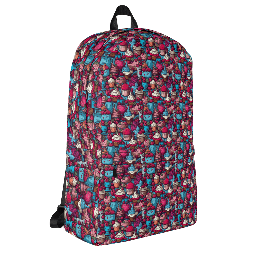 Buffet  Medium Size Backpack, Large Inside Pocket 15" Laptop, Hidden Pocket for Wallet, School Travel