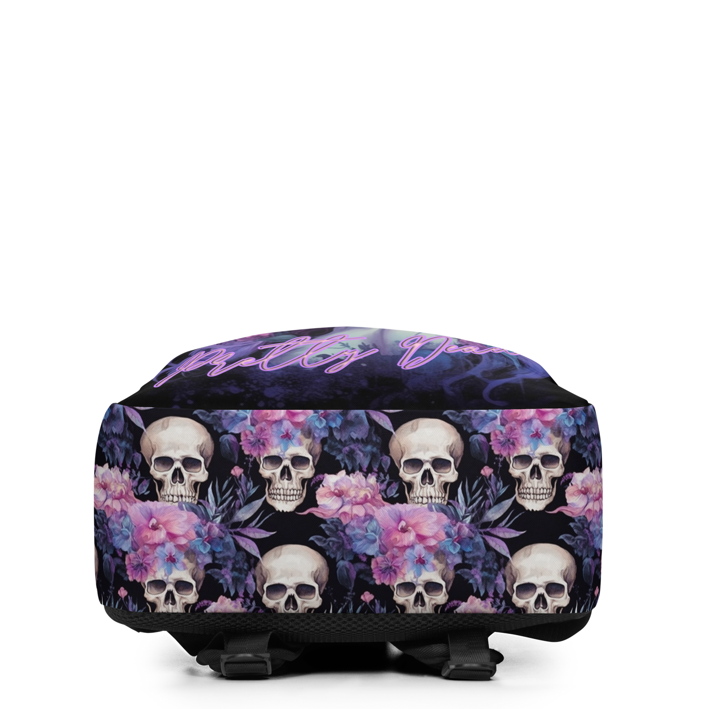 Pretty Dead Minimalist Backpack, Backpack with 15" inside pocket for Laptop, Hidden Pocket for Wallet, Lightweight well made