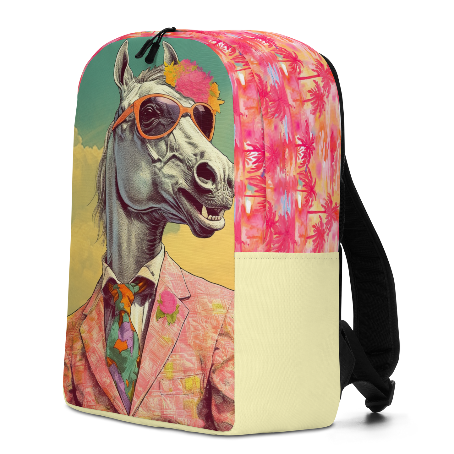 El Caballote Minimalist Backpack, Backpack with 15" inside pocket for Laptop, Hidden Pocket for Wallet, Lightweight well made