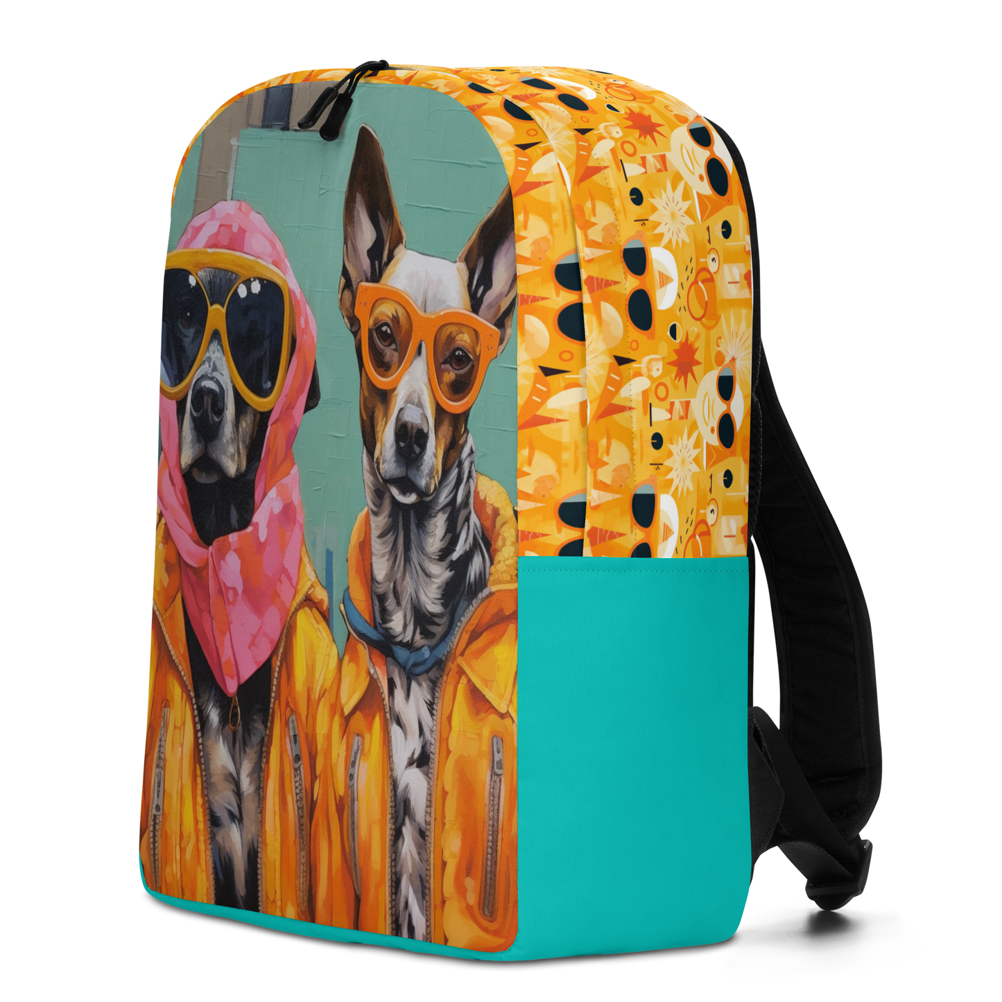 Verano Perro Minimalist Backpack, Backpack with 15" inside pocket for Laptop, Hidden Pocket for Wallet, Lightweight well made