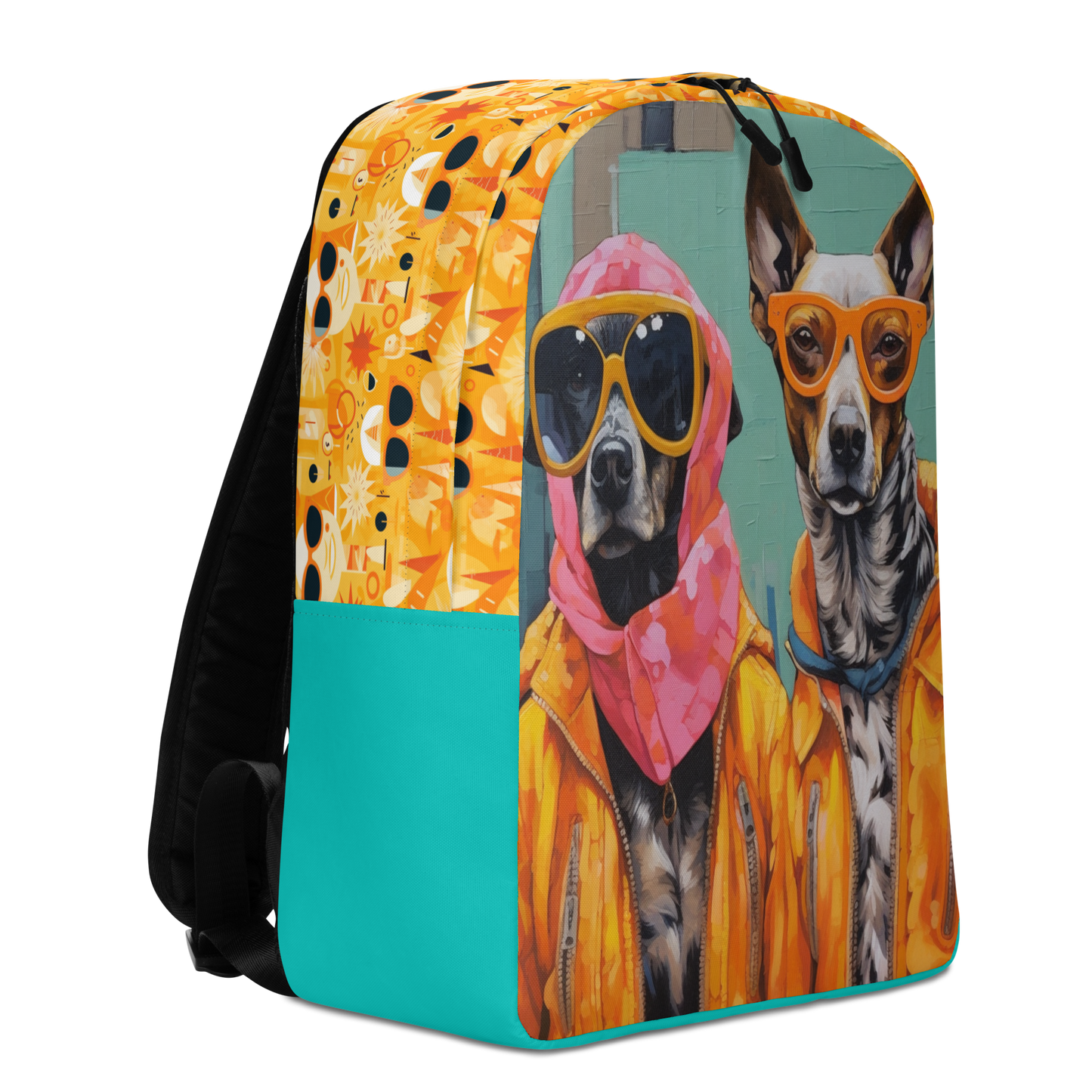 Verano Perro Minimalist Backpack, Backpack with 15" inside pocket for Laptop, Hidden Pocket for Wallet, Lightweight well made