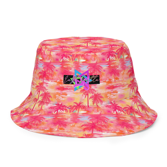 Playa Bucket Hat - Unisex, Packable Summer Travel Beach Sun Hat, for Women Men Summer Sun Beach Fishing Cap
