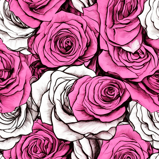 Pink Roses Pattern