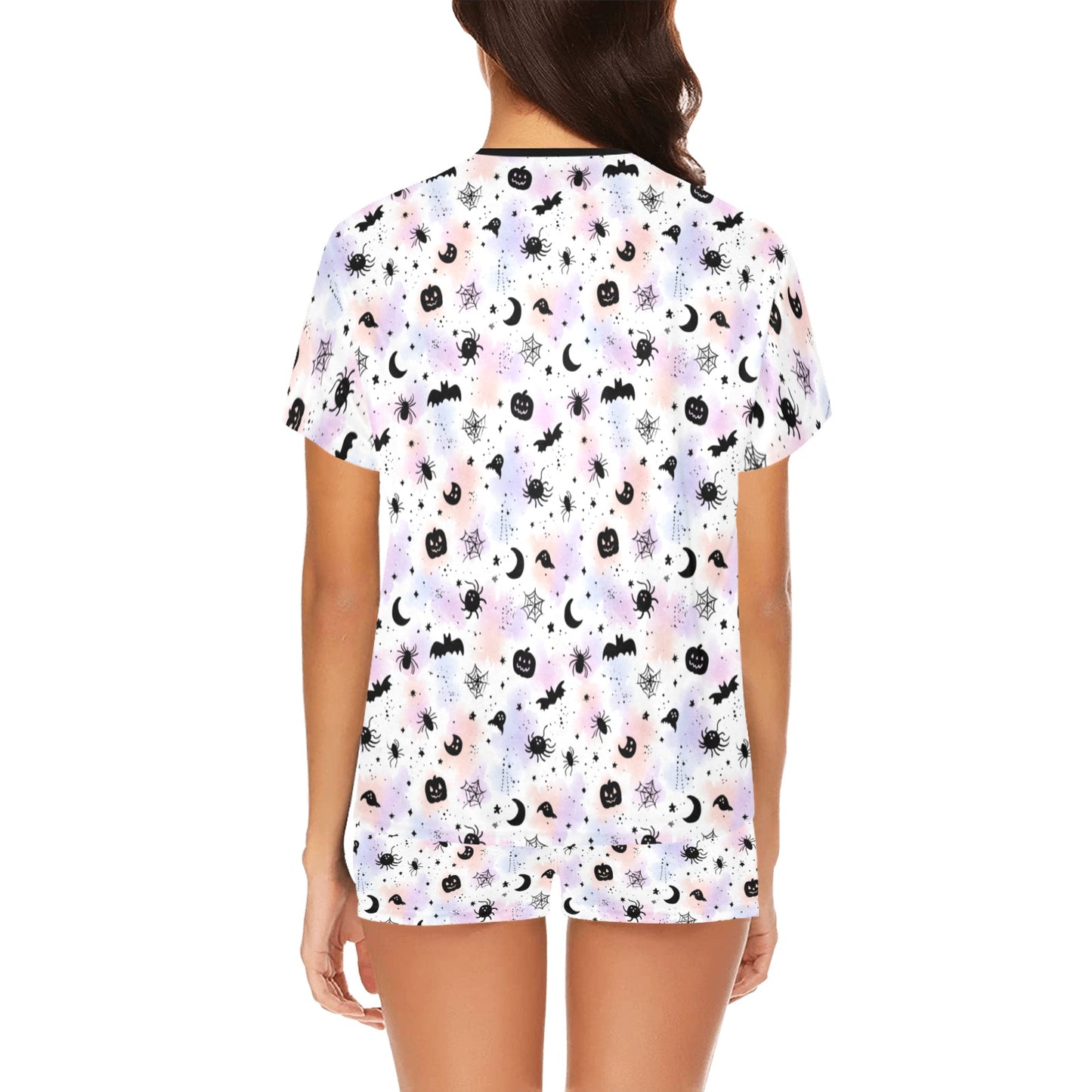 Sweet and Spooky Women's Short Pajama Set