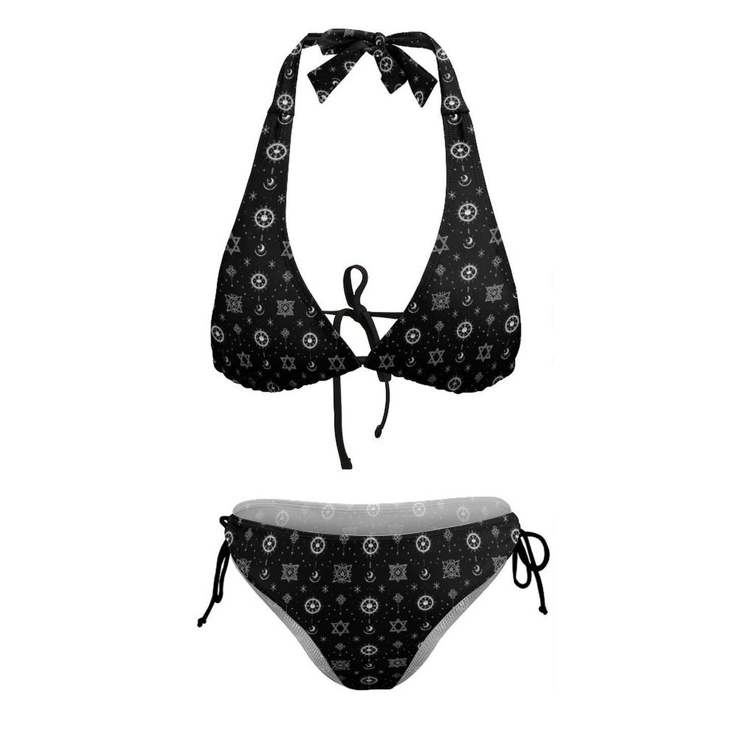 Black Sheep Bikini Halter Bikini Swimsuit for Woman