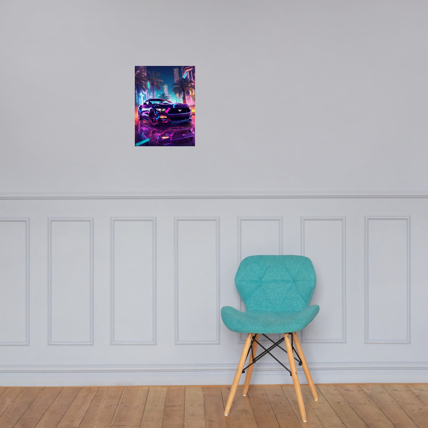 Miami Vice Poster, Custom Backdrop Personalized Custom Posters, Wall Posters for Bedroom, Wall Décor