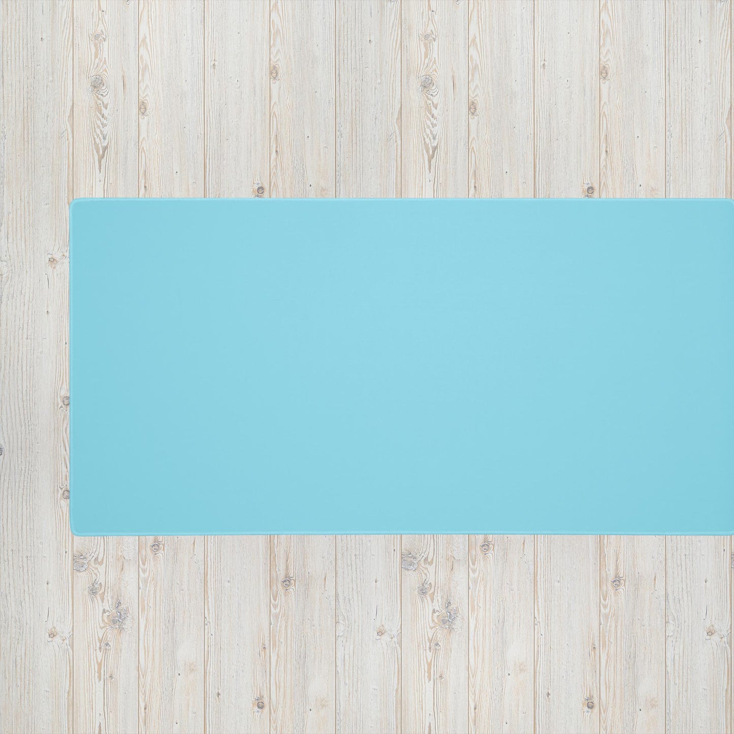 Simple and Clean Blue Gaming Mouse Pad, Large Keyboard Pad, Mouse Pad for Keyboard with Anti-Slip Rubber Base, Extended Desk Pad XL Keyboard Pad Mouse Mat