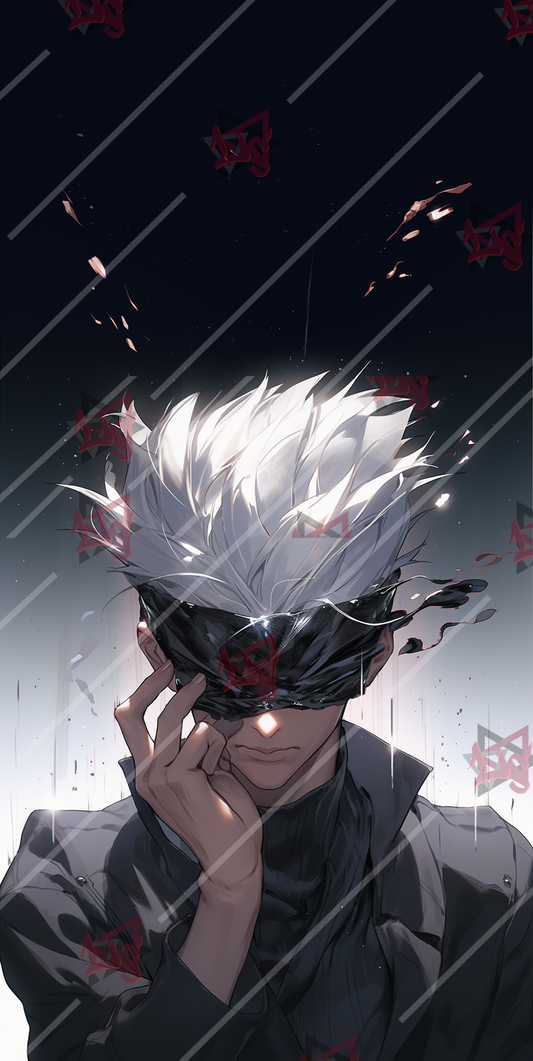 Jujutsu Kaisen Satoru Gojo HD Phone, Lock Screen Anime Wallpaper