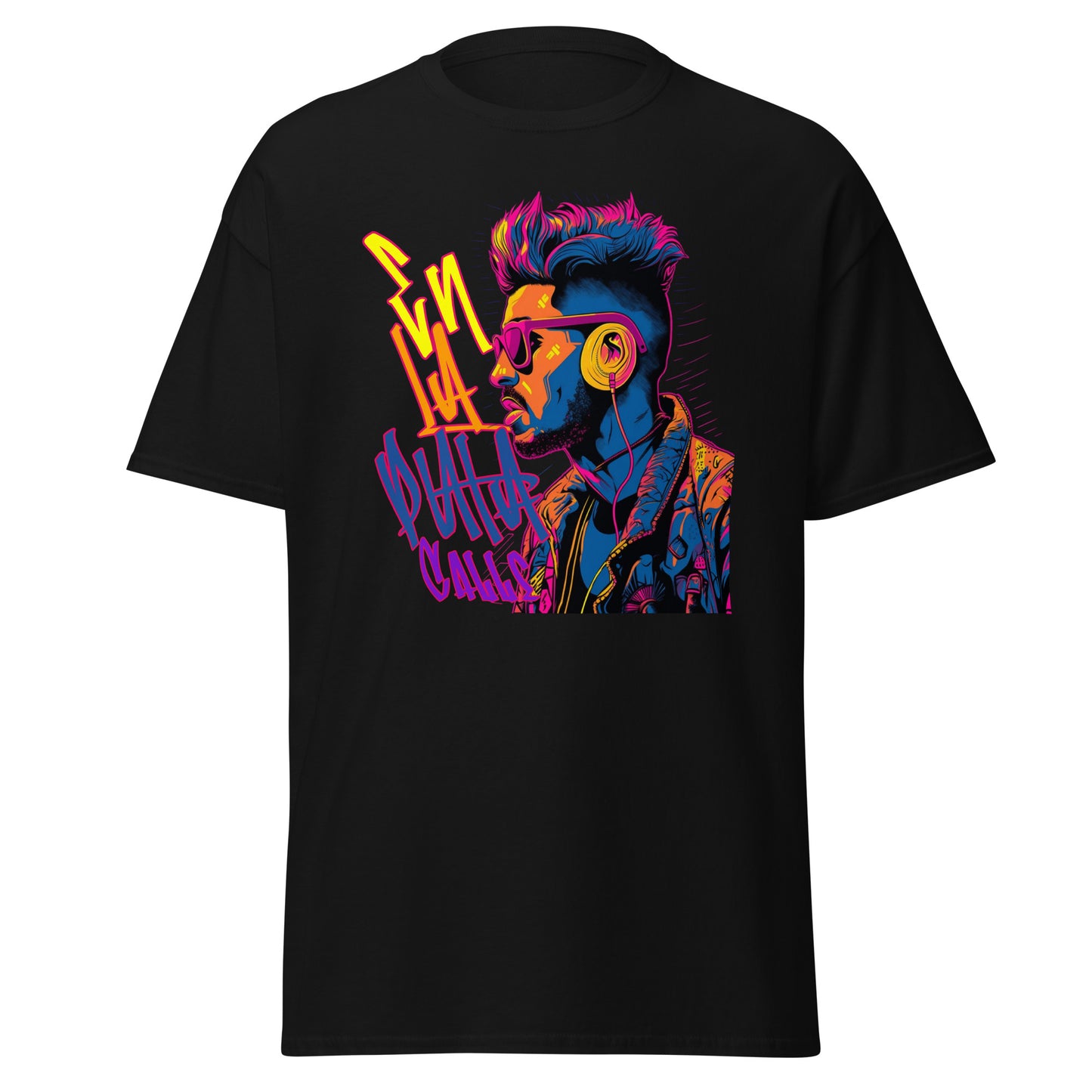 Neon Street Graphic T-Shirt, Premium Graphic Tees, Cool Design T Shirts, Streetwear Casual Summer Tops T-Shirt Unisex