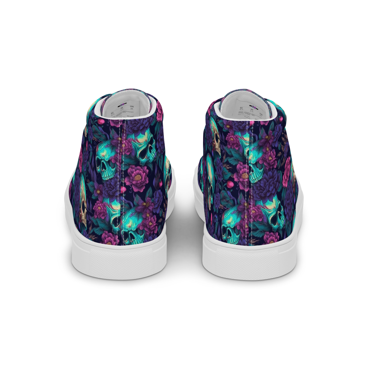 After Life Men's Hightop Canvas Shoes, Casual Lace up Canvas Shoes, Comfortable Fashion Classic Shoes