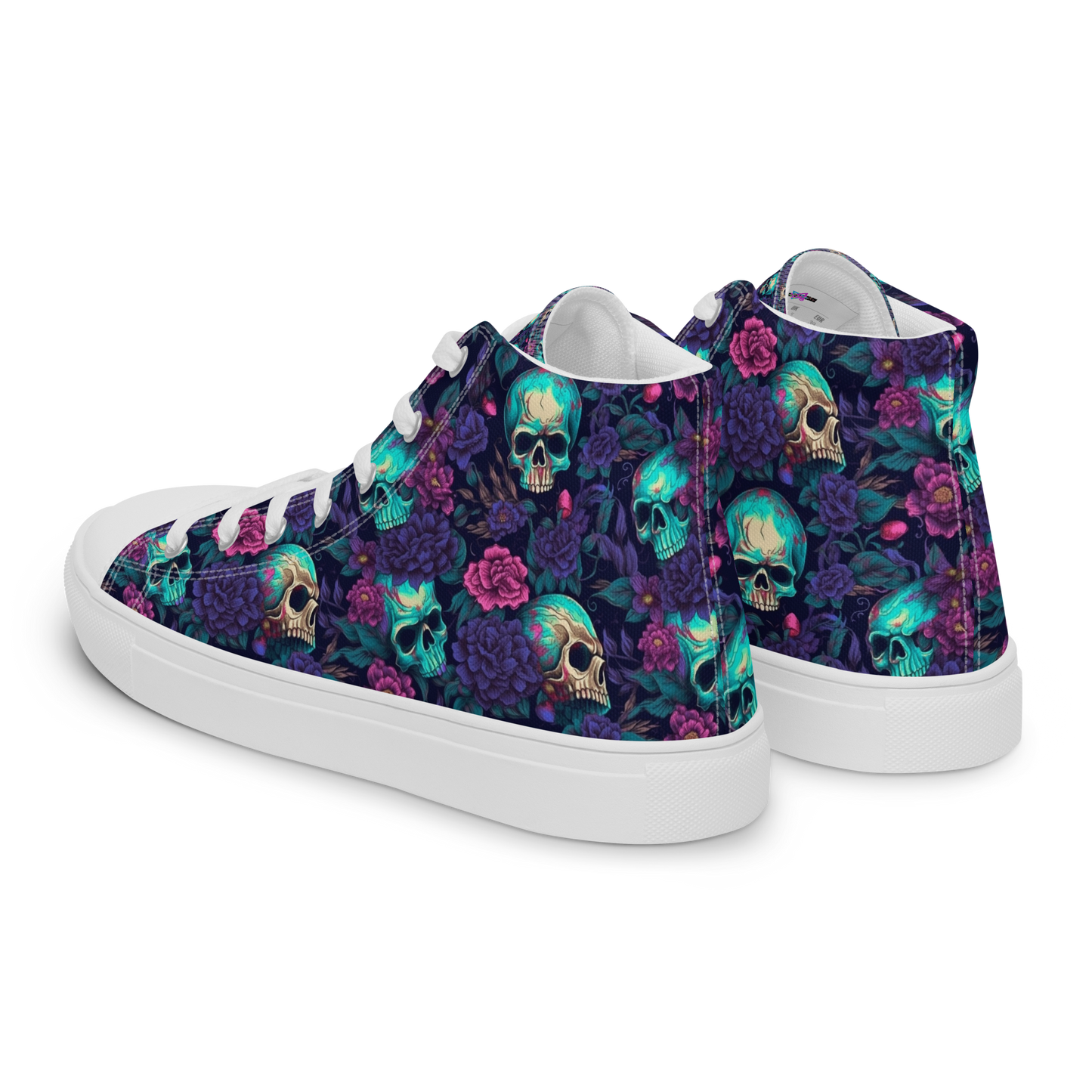 After Life Men's Hightop Canvas Shoes, Casual Lace up Canvas Shoes, Comfortable Fashion Classic Shoes