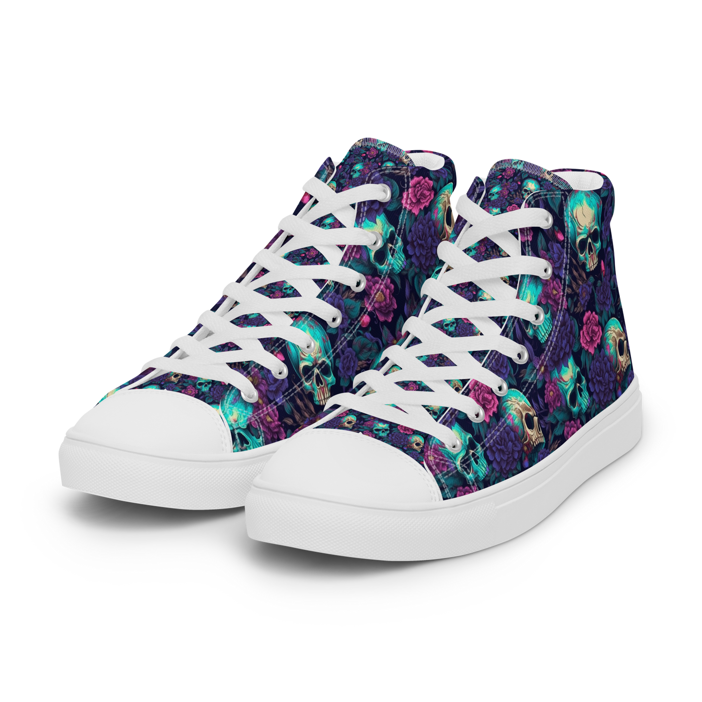 After Life Men's Hightop Canvas Shoes, Casual Lace up Canvas Shoes, Comfortable Fashion Classic Shoes