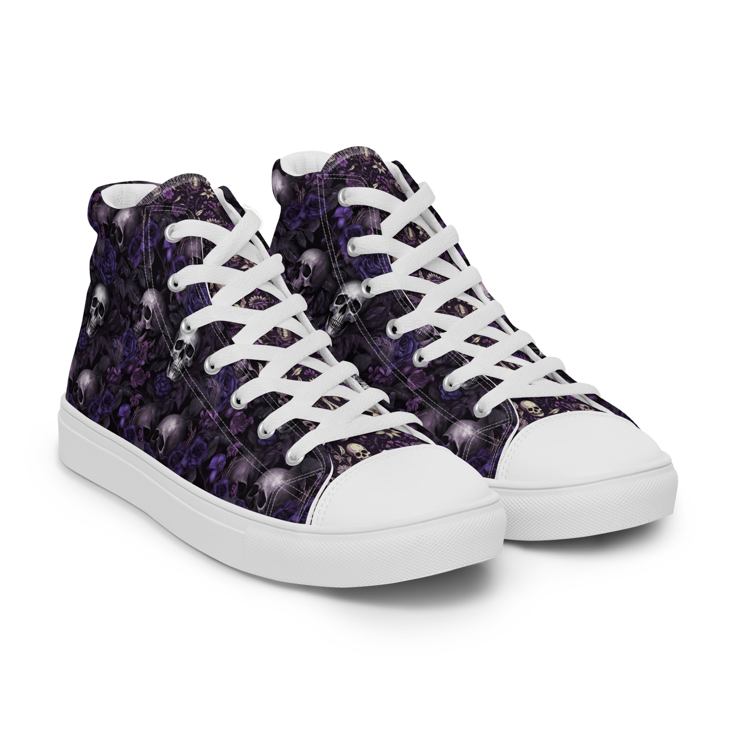 Bittersweet Men's Hightop Canvas Shoes, Casual Lace up Canvas Shoes, Comfortable Fashion Classic Shoes