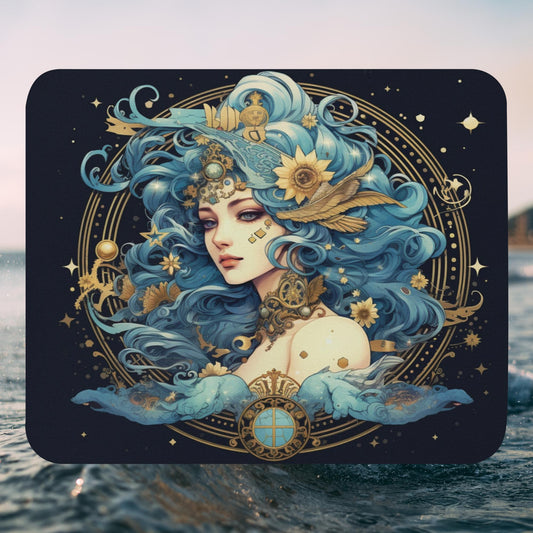 Eterna Small Mousepad for Desktops, Non-Slip Rubber Base, Waterproof Mouse Mat, Mini Mouse Pad for Women Kids Men, Gaming Mouse Mat for Computer Laptop Home Office