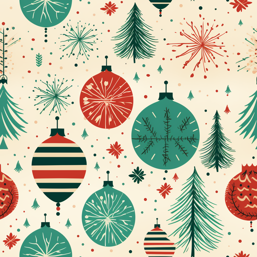 Christmas Pattern Bunddle for Sublimination, DTF, UVTF, Background, Fabric and Quilting