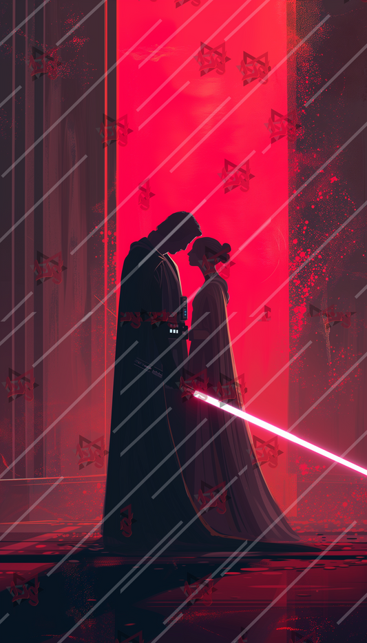 Anakin & Padme HD Lock Screen,Phone Wallpaper