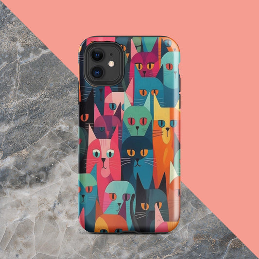 Cat Lady Tough Case, Shockproof Phone Case,Cool Designed Phone Cases, Pocket-friendly