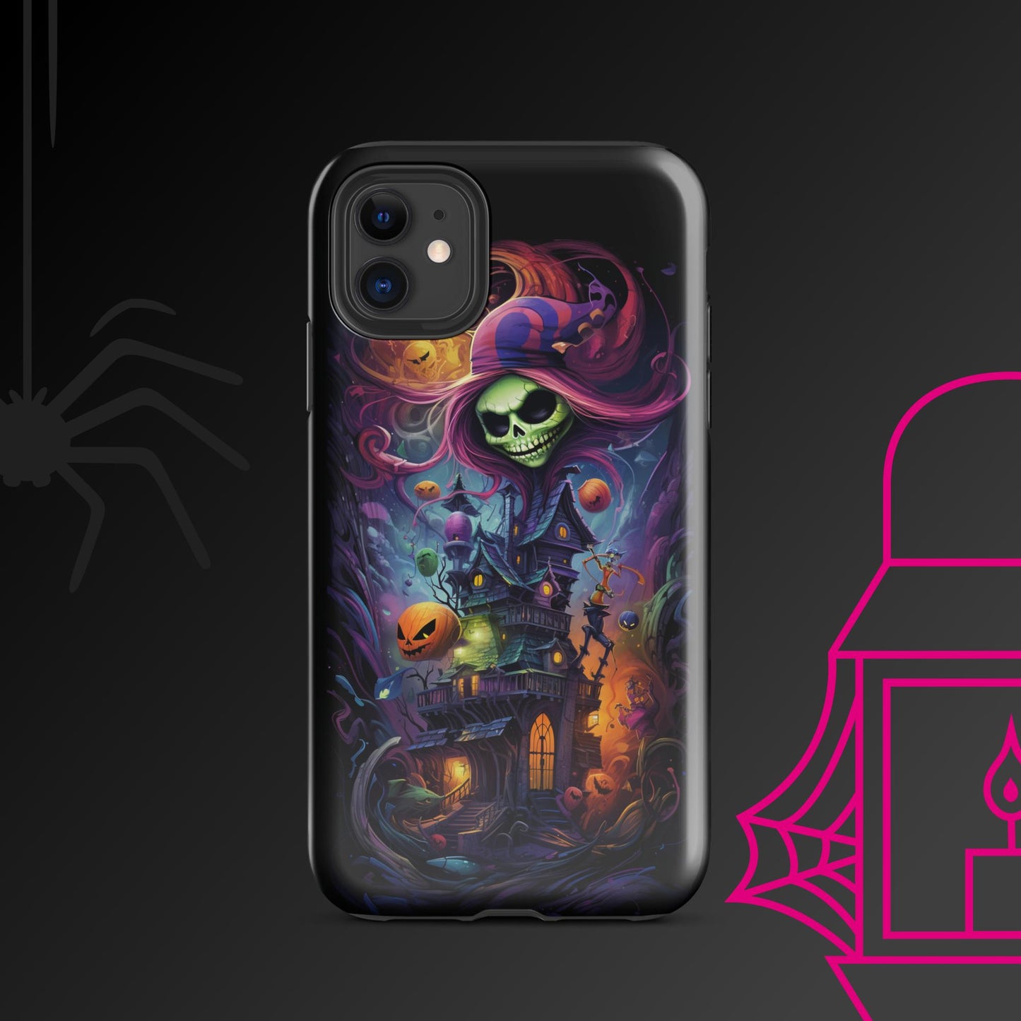 Haunted House Party Tough Case, Shockproof Phone Case,Cool Designed Phone Cases, Pocket-friendly