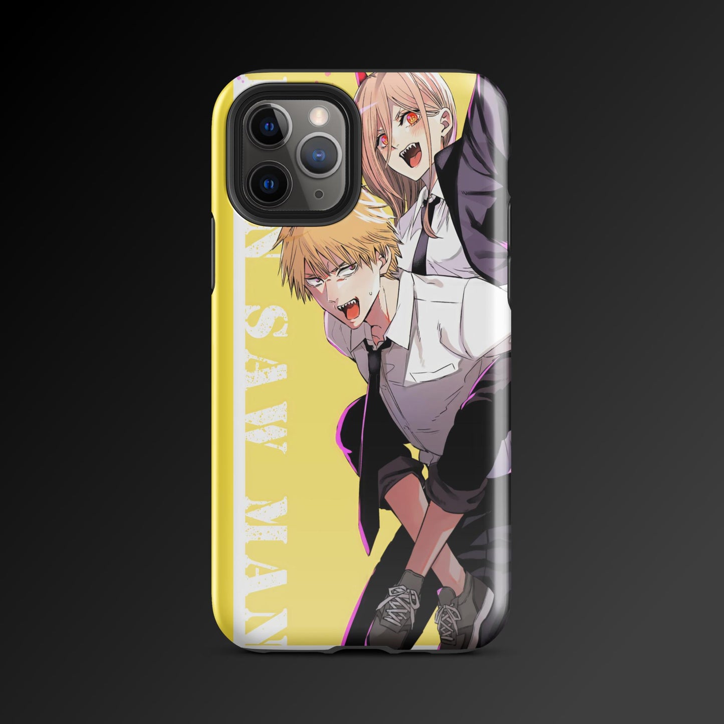 Chain Saw Man Tough Case, Shockproof Phone Case,Cool Designed Phone Cases, Pocket-friendly