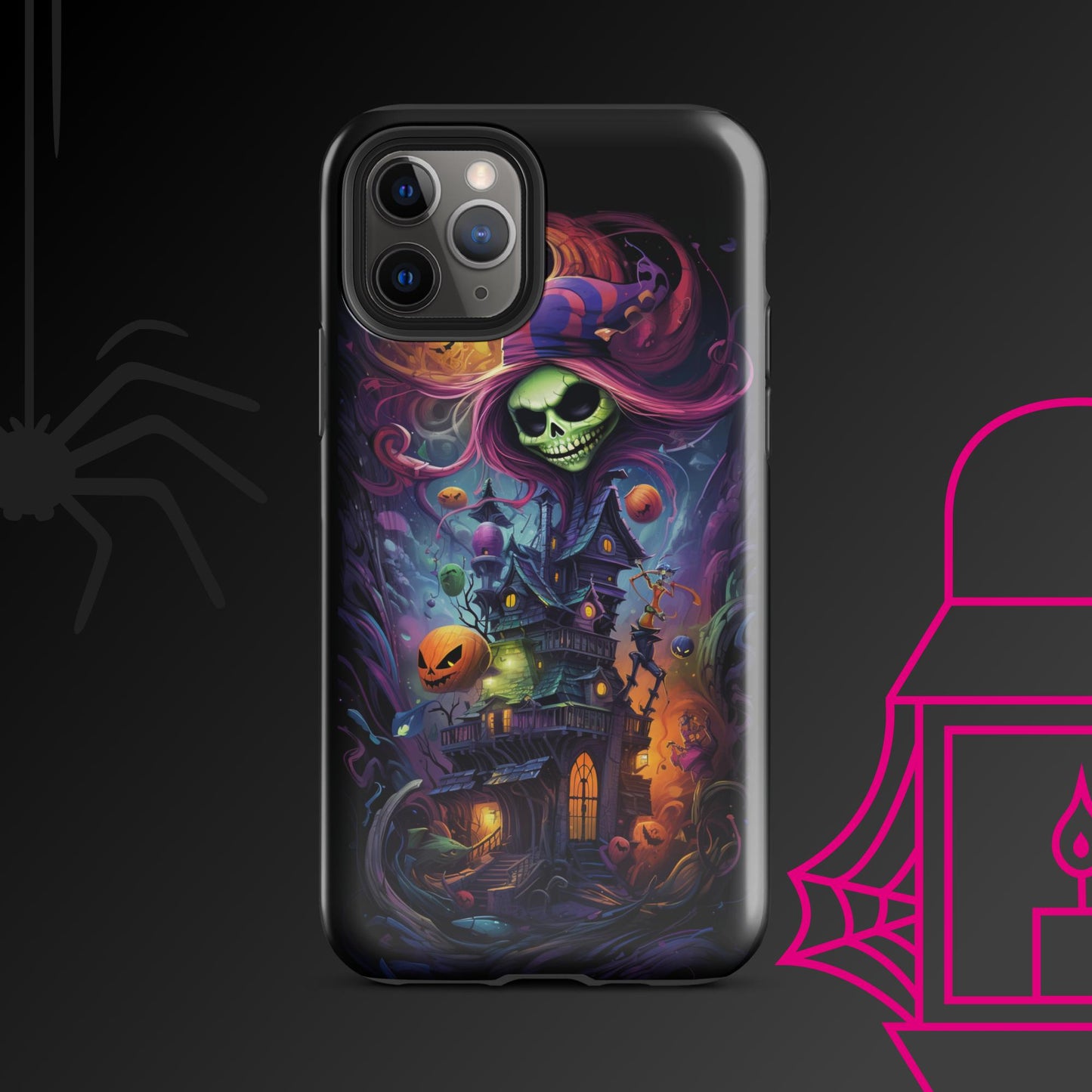 Haunted House Party Tough Case, Shockproof Phone Case,Cool Designed Phone Cases, Pocket-friendly