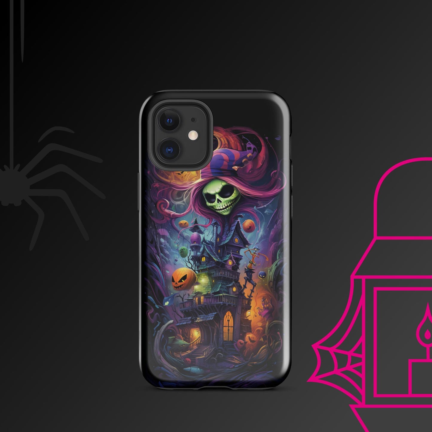 Haunted House Party Tough Case, Shockproof Phone Case,Cool Designed Phone Cases, Pocket-friendly