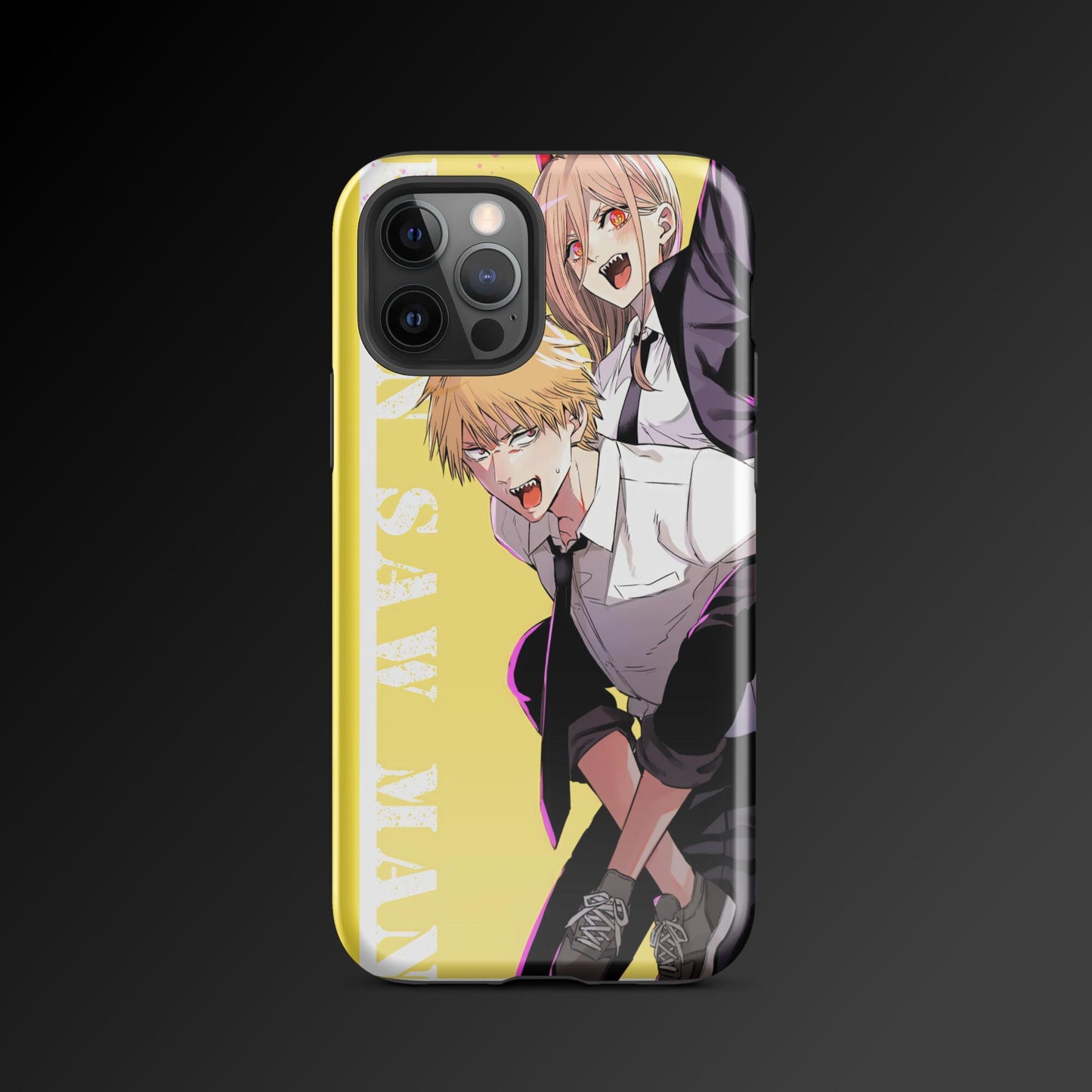 Chain Saw Man Tough Case, Shockproof Phone Case,Cool Designed Phone Cases, Pocket-friendly