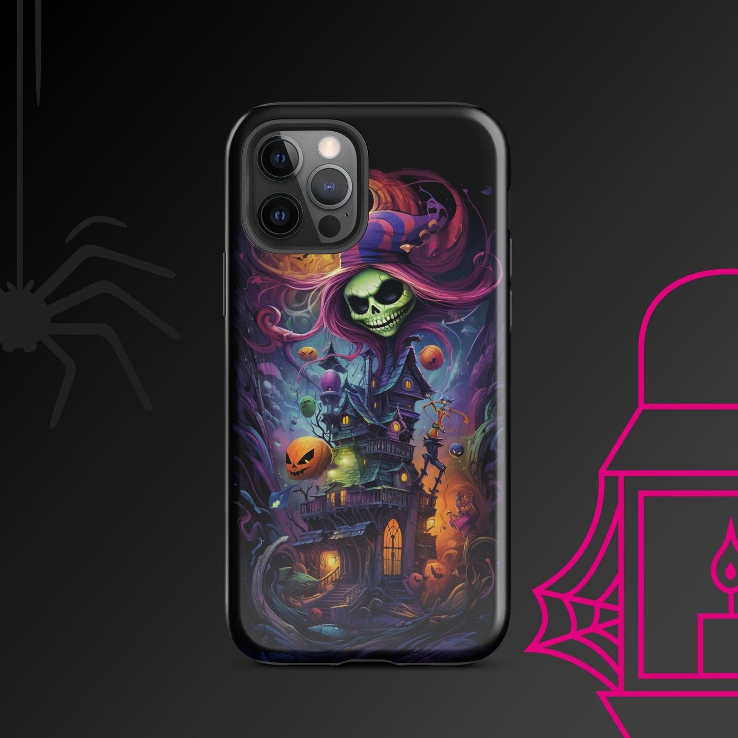 Haunted House Party Tough Case, Shockproof Phone Case,Cool Designed Phone Cases, Pocket-friendly