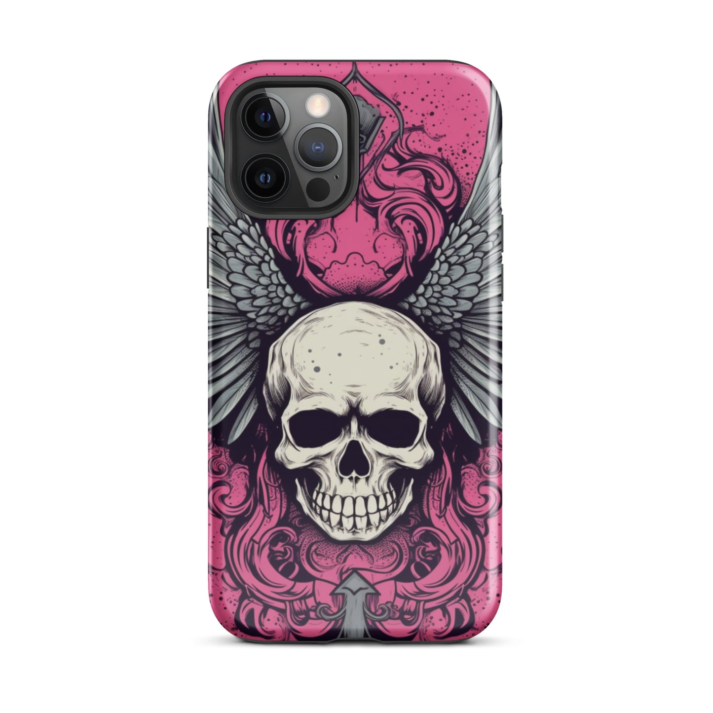 Skull Tough Case, Shockproof Phone Case,Cool Designed Phone Cases, Pocket-friendly