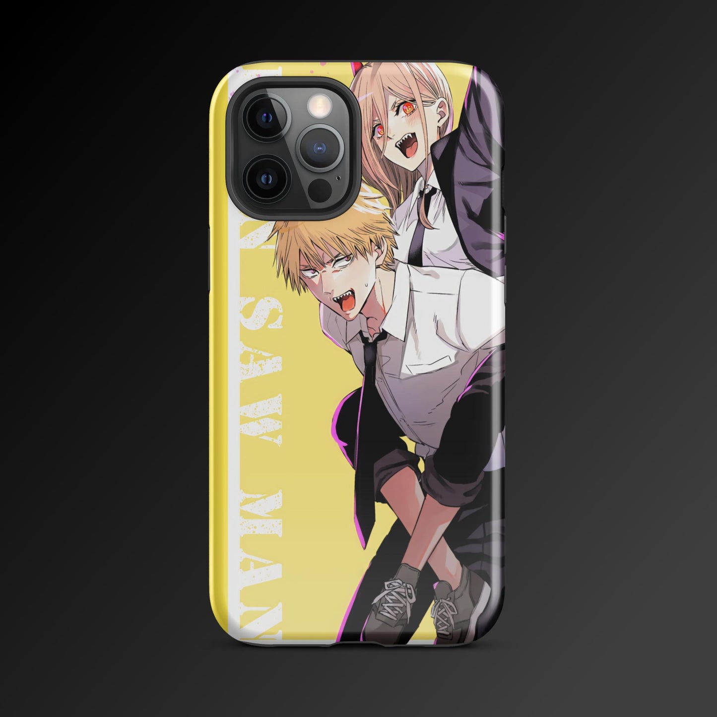 Chain Saw Man Tough Case, Shockproof Phone Case,Cool Designed Phone Cases, Pocket-friendly