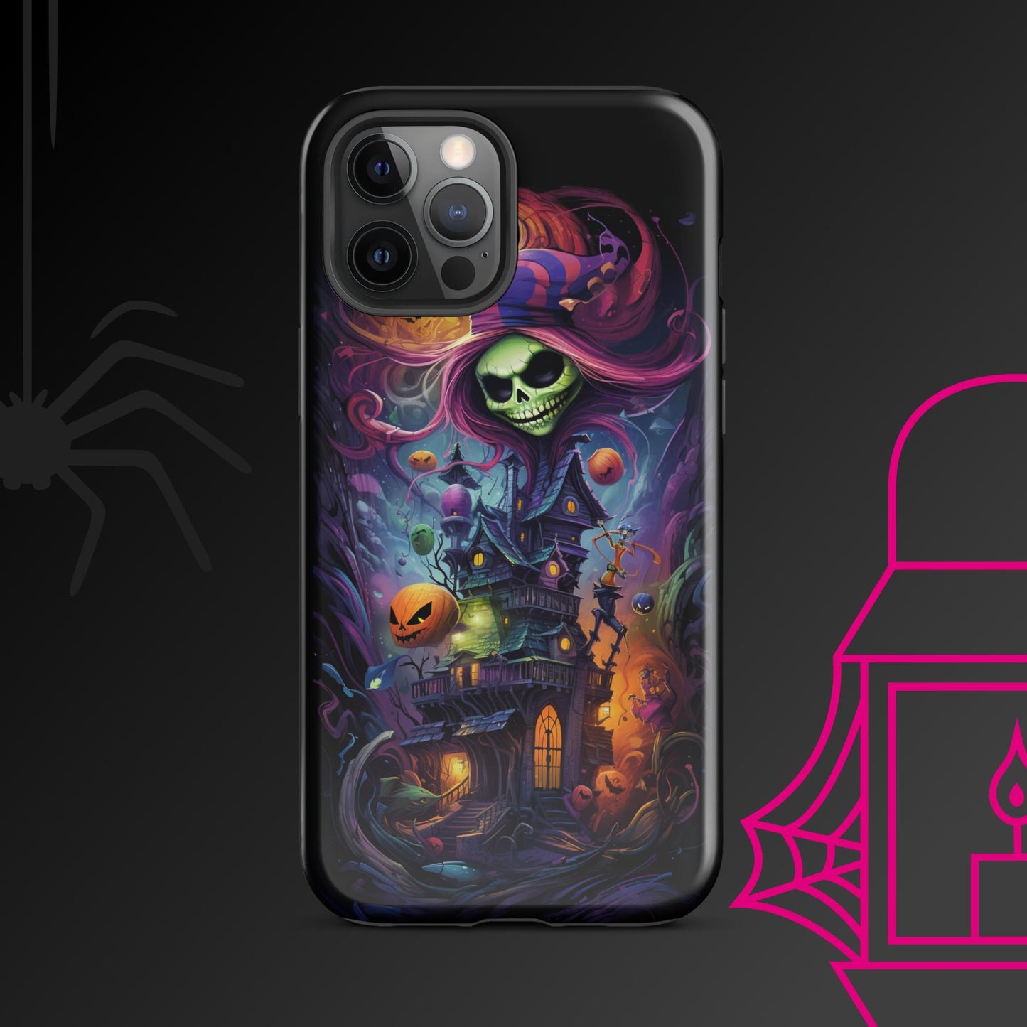 Haunted House Party Tough Case, Shockproof Phone Case,Cool Designed Phone Cases, Pocket-friendly