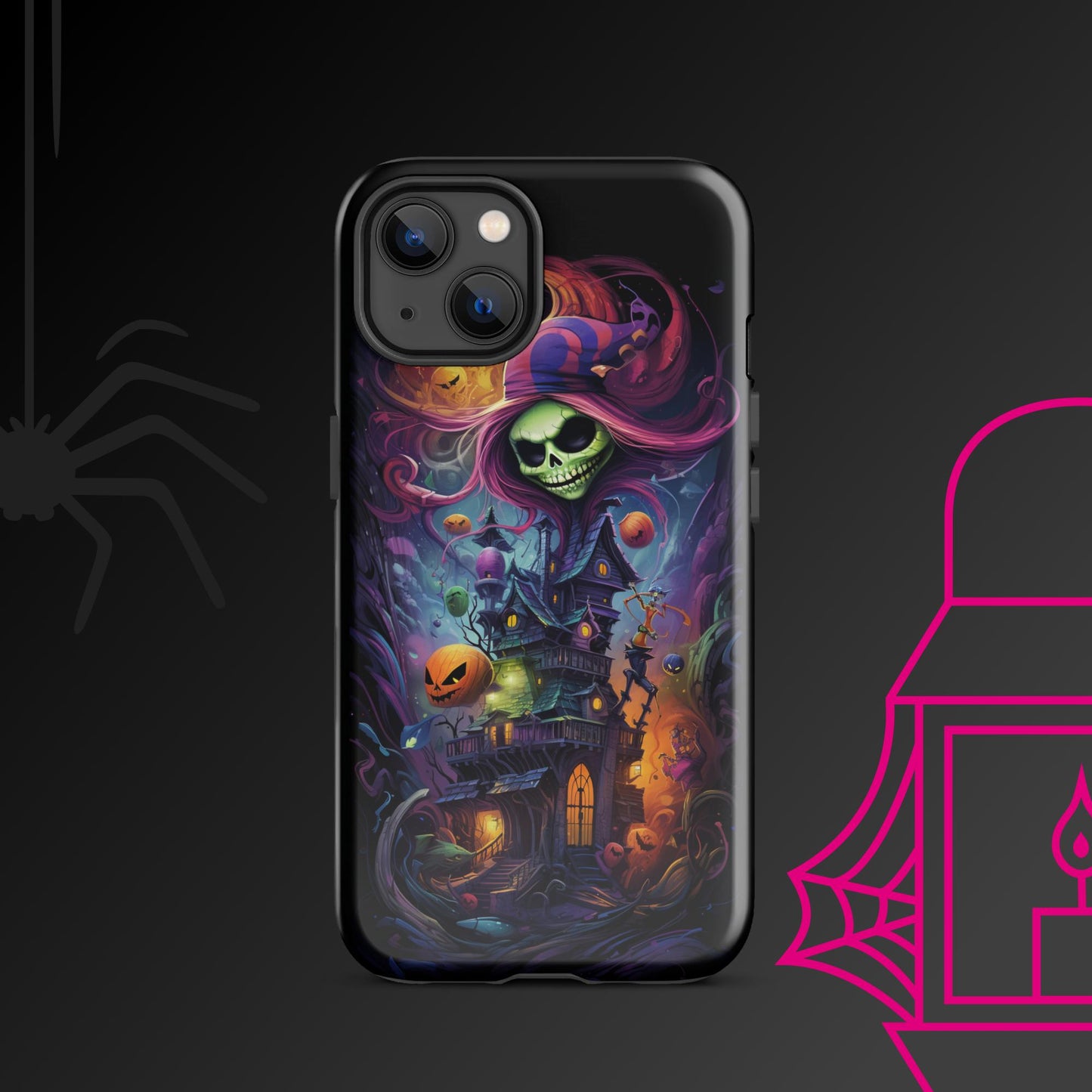 Haunted House Party Tough Case, Shockproof Phone Case,Cool Designed Phone Cases, Pocket-friendly