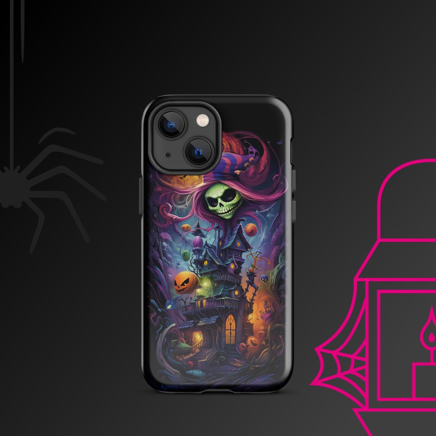 Haunted House Party Tough Case, Shockproof Phone Case,Cool Designed Phone Cases, Pocket-friendly