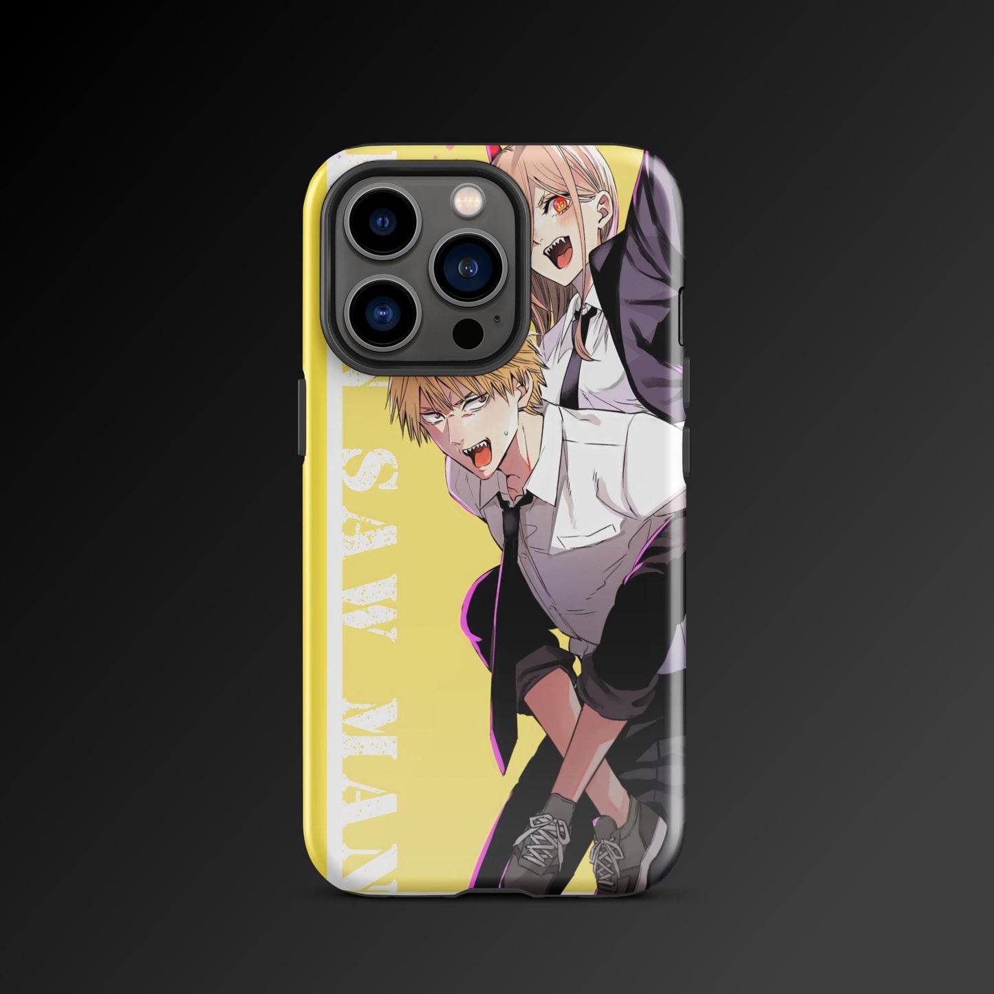 Chain Saw Man Tough Case, Shockproof Phone Case,Cool Designed Phone Cases, Pocket-friendly