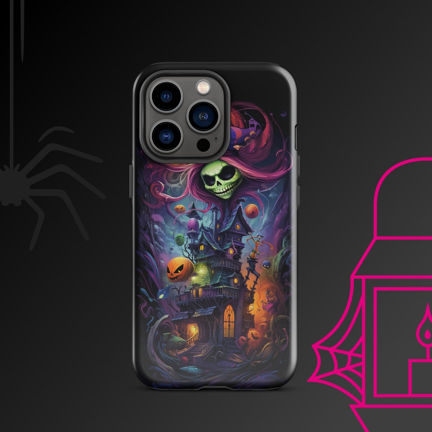 Haunted House Party Tough Case, Shockproof Phone Case,Cool Designed Phone Cases, Pocket-friendly
